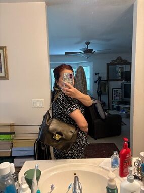 Louis Vuitton Dark Brown Monogram Shoulder Bag Sergent PM